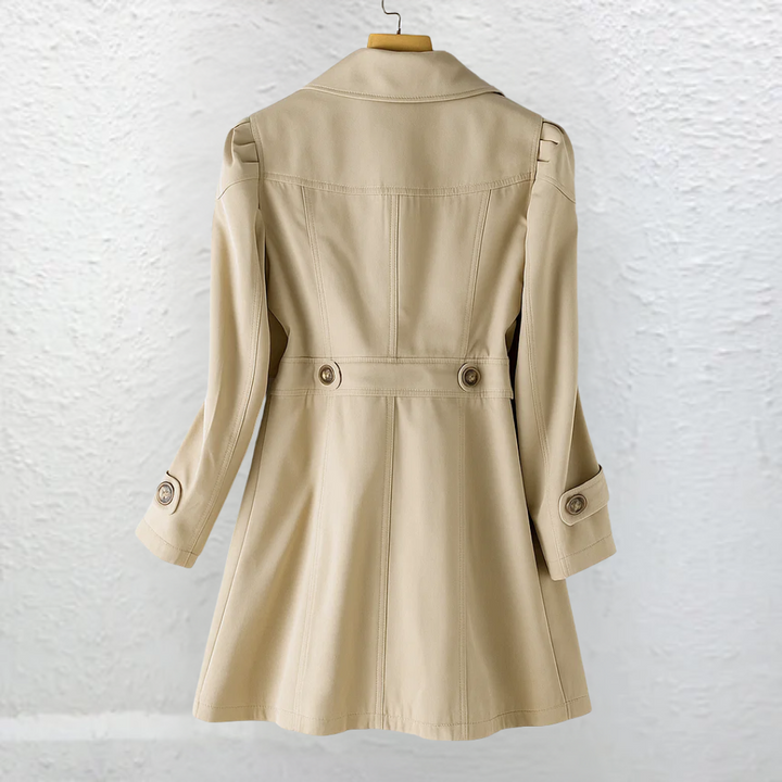 Eithne | Classic Button Trench Coat