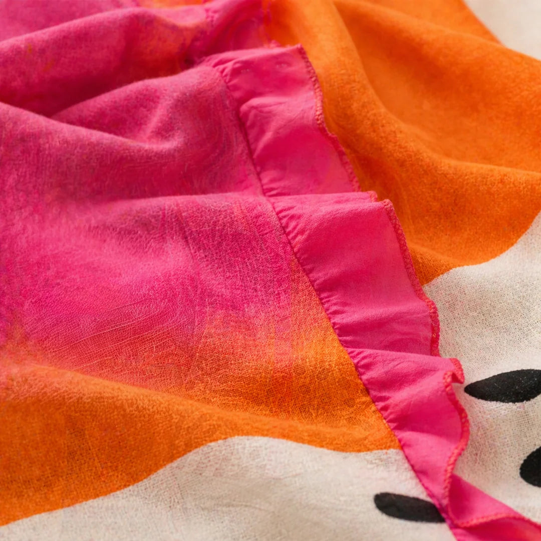 Roisin | Printed Linen Blouse