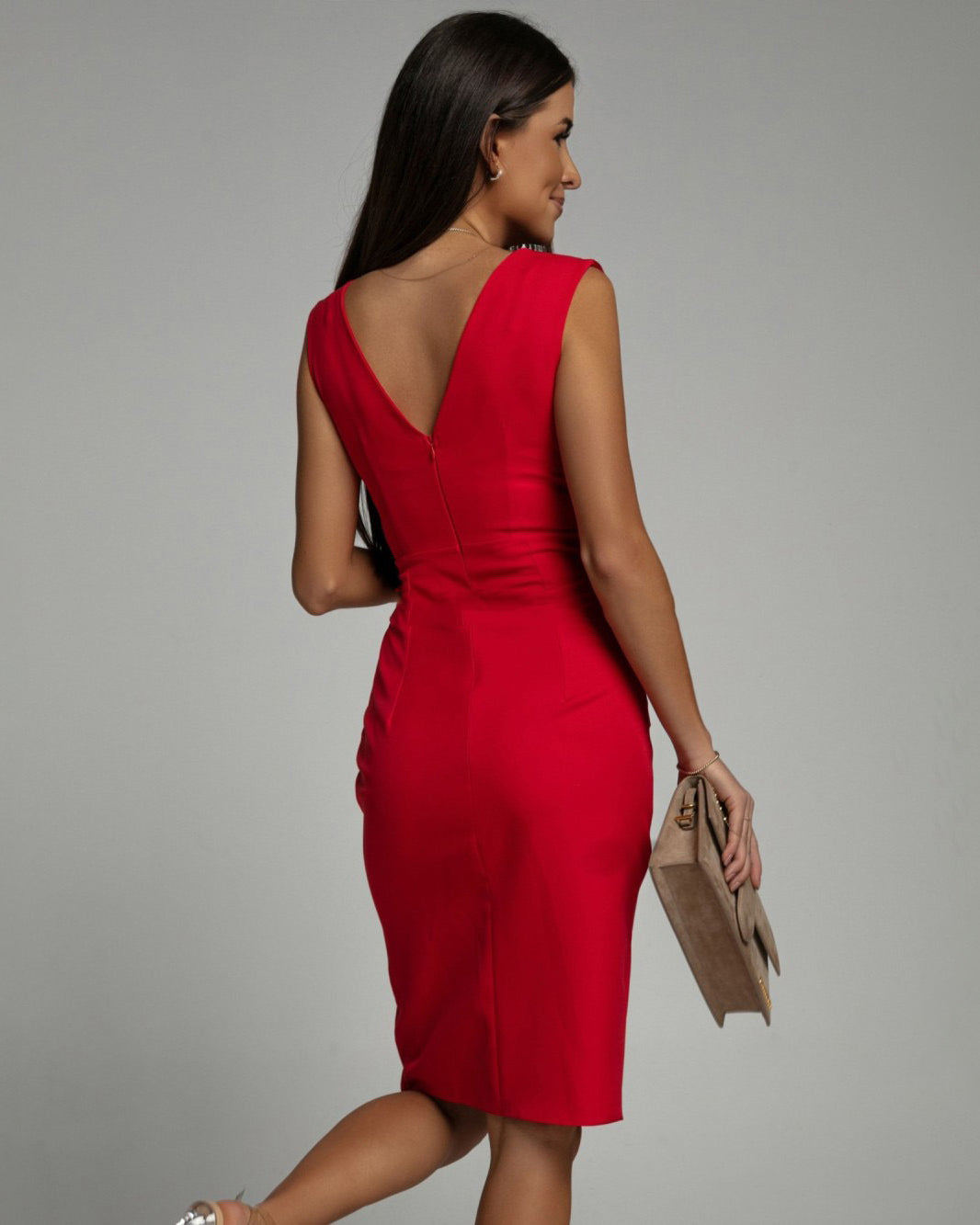Ciara | Elegant Draped Dress