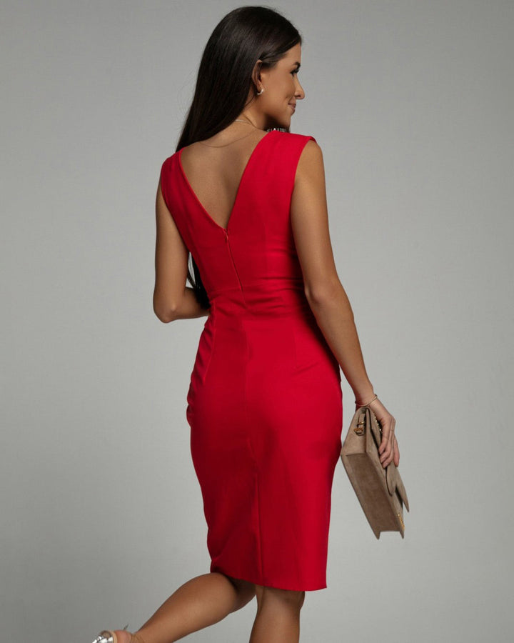 Ciara | Elegant Draped Dress