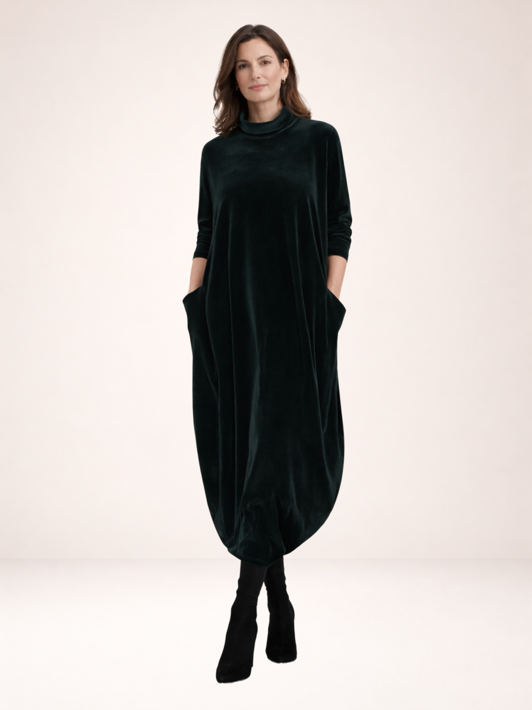 Ciara | Relaxed Velvet Dress