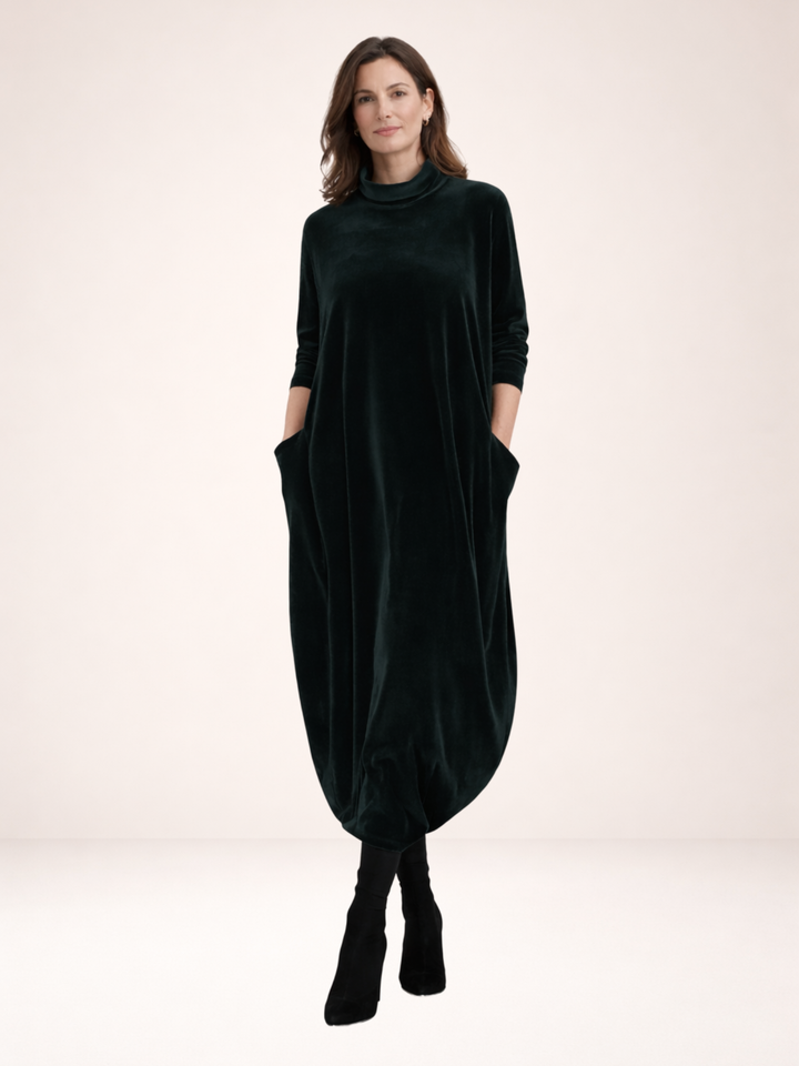Ciara | Relaxed Velvet Dress