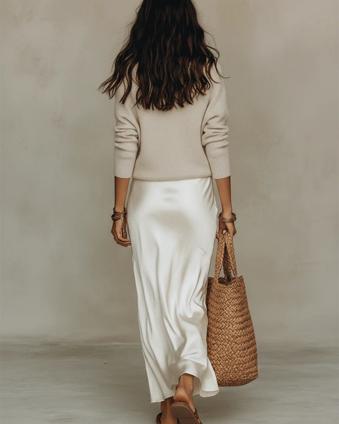 Mary | Midi Dress with Included Sweater