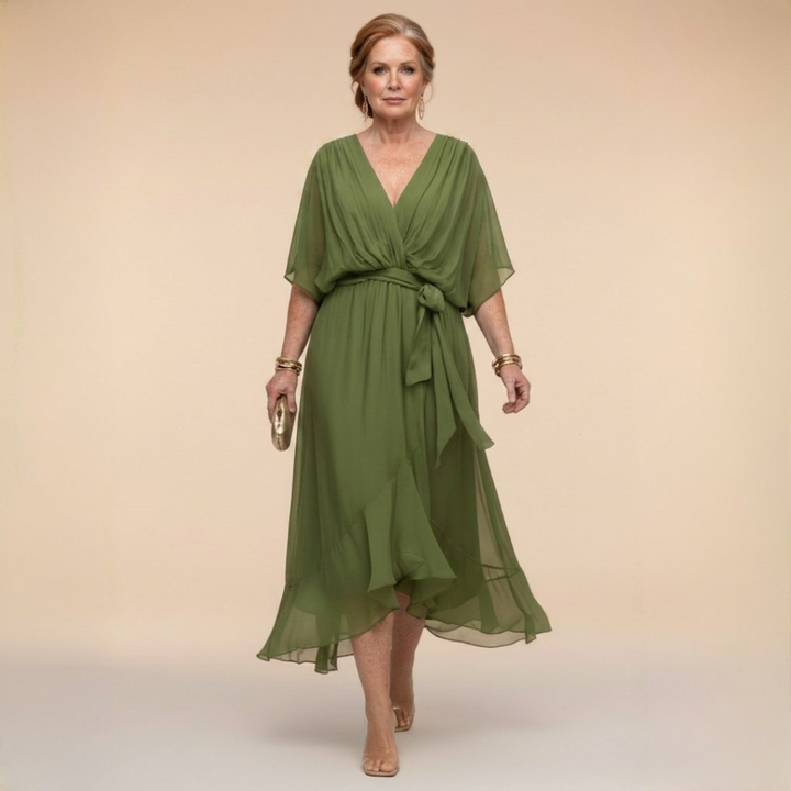 Nuala | Flowing Midi Dress