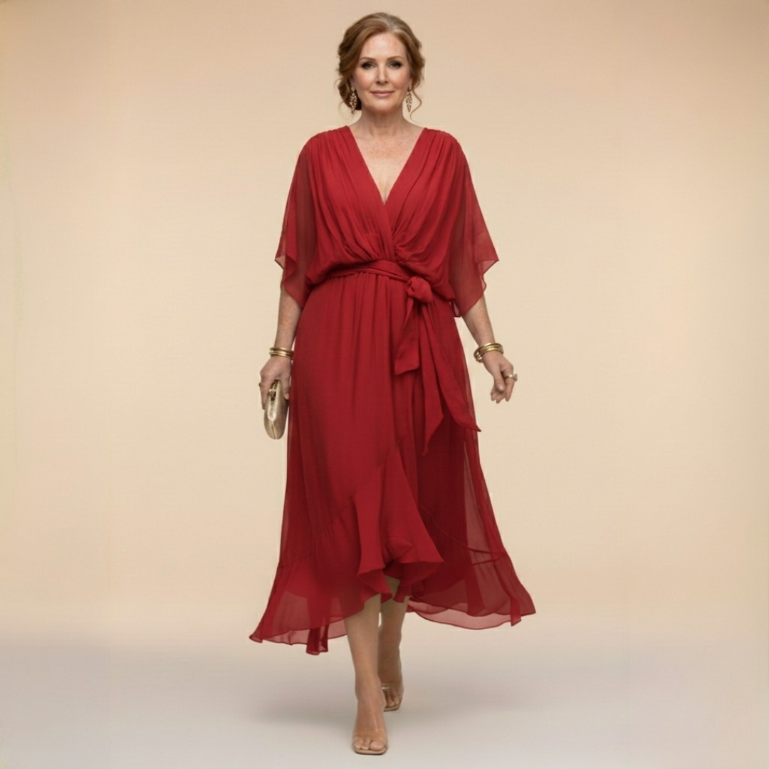 Nuala | Flowing Midi Dress