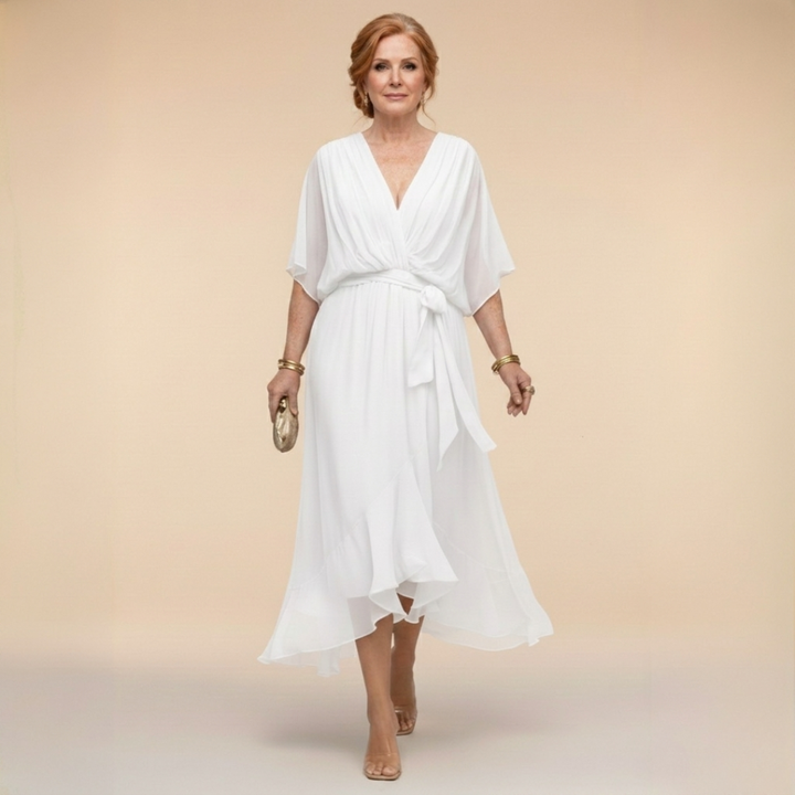 Nuala | Flowing Midi Dress