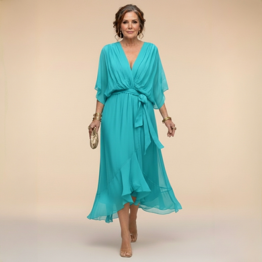 Nuala | Flowing Midi Dress