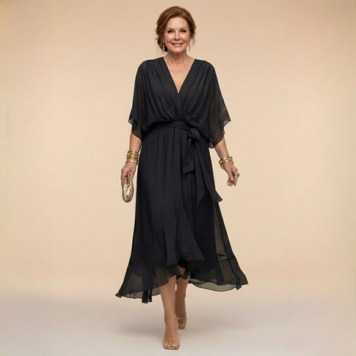 Nuala | Flowing Midi Dress