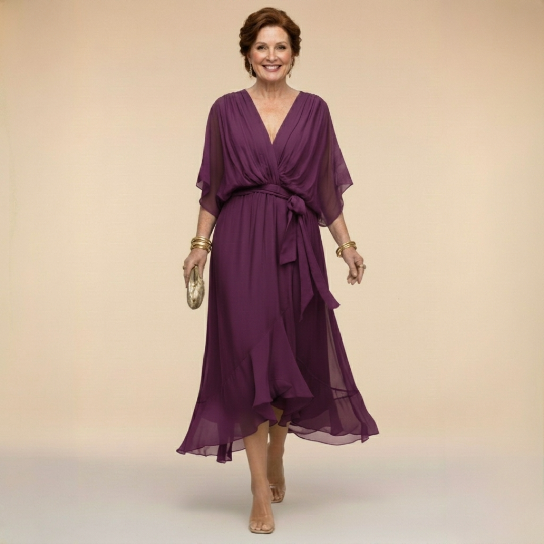 Nuala | Flowing Midi Dress