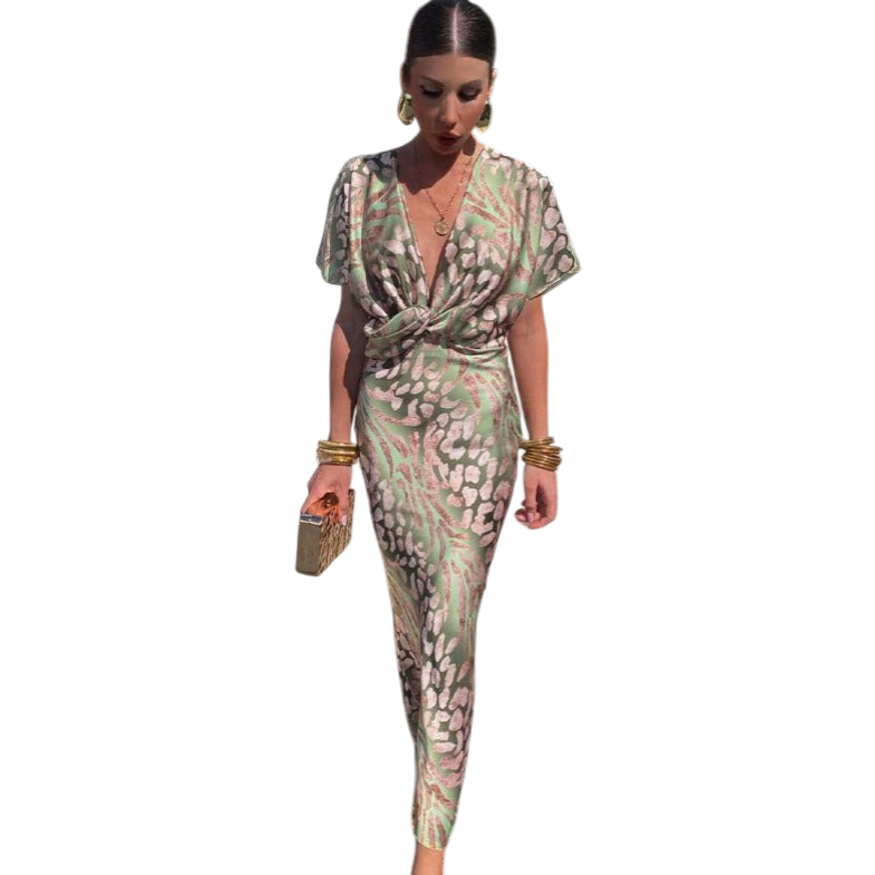 Rhea™ | Wrap Maxi Dress