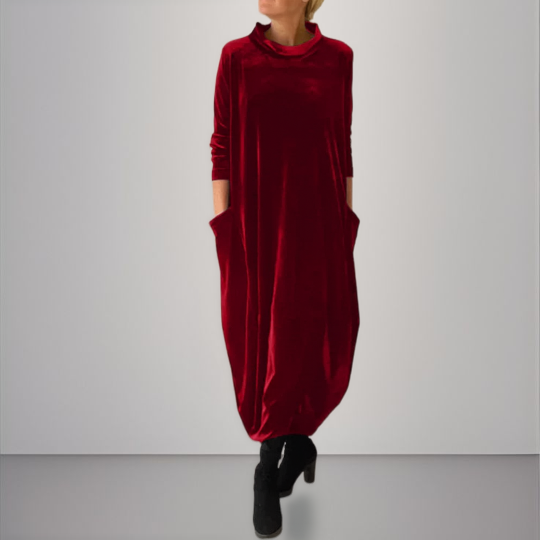 Ciara | Relaxed Velvet Dress