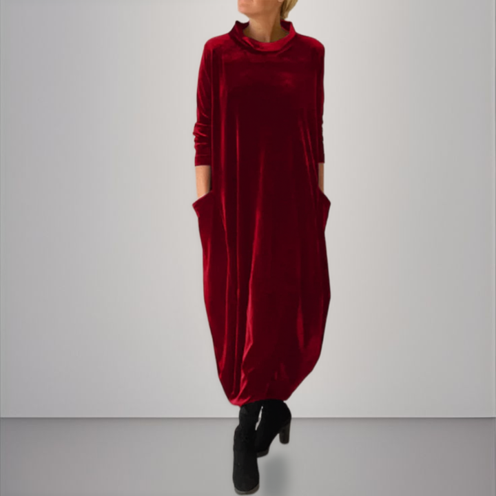 Ciara | Relaxed Velvet Dress