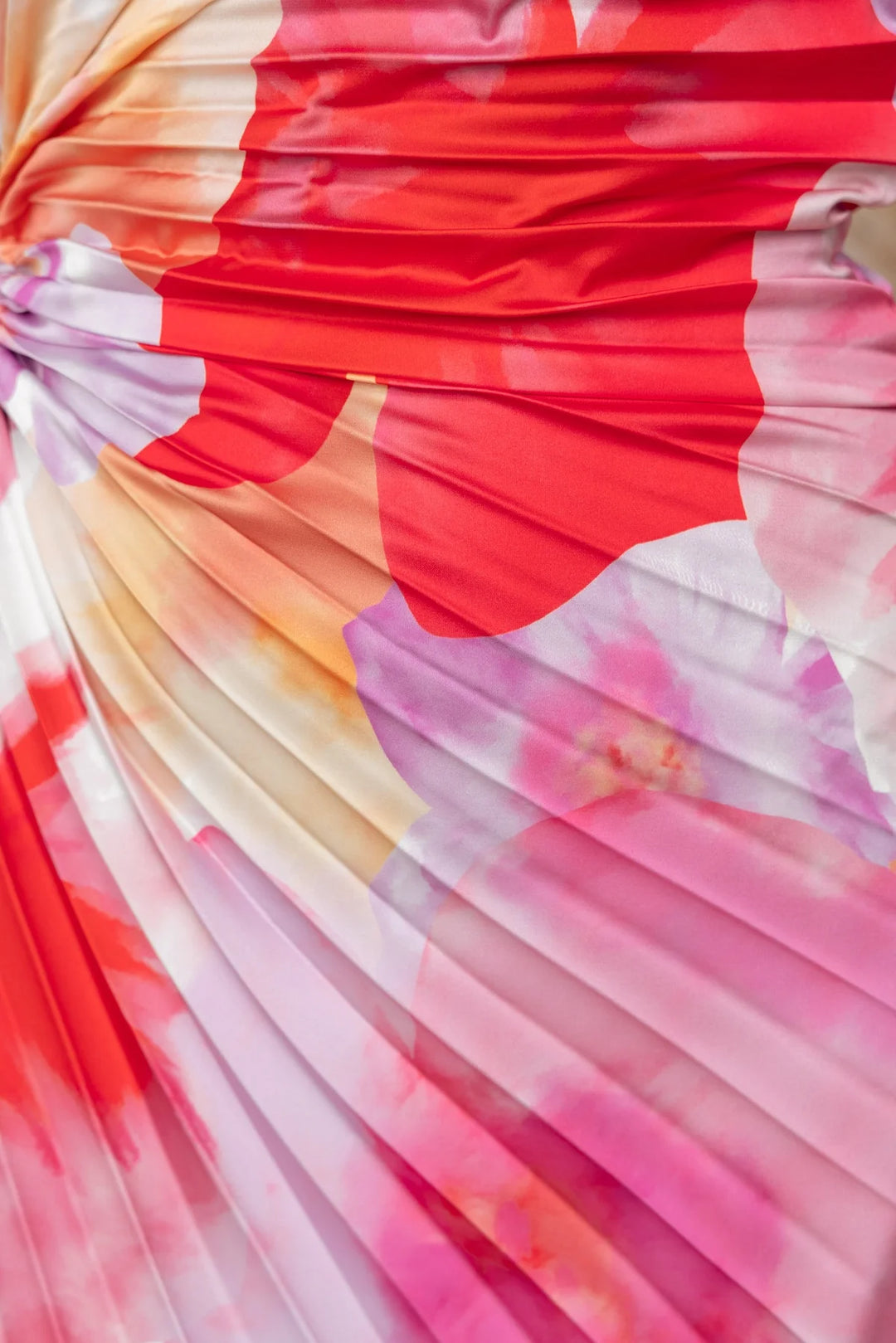 Kacie - Pleated Summer Maxi Dress
