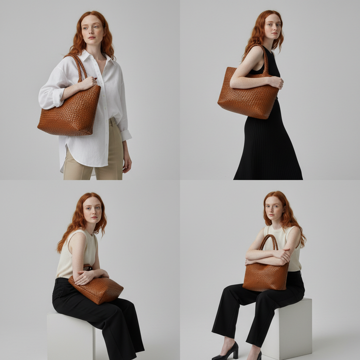 Evelyn | Woven Carryall - Model